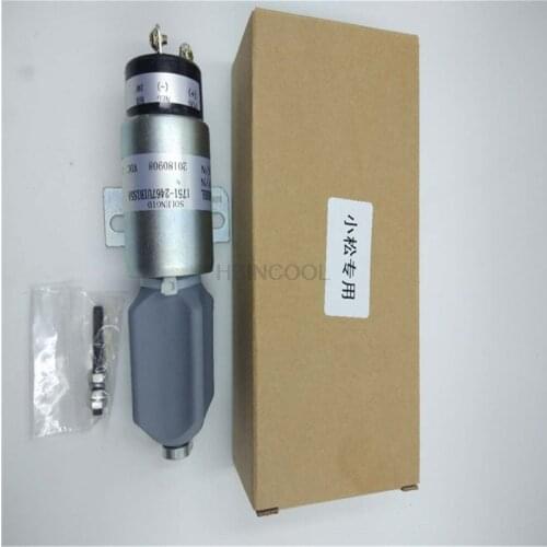 FOR CAT CAT Excavator parts suitable FOR Hyundai R225 CAT CAT S6K Komatsu PC607PC130 flameout solenoid valve