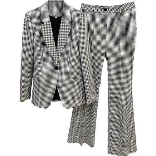 HAGEOFLY Women's Business Trouser Suits