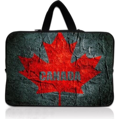 Canada Maple Leaf 13.3 15.6 17.3 Laptop bag 10 12 13 14 15 15.4 17.4 Notebook shoulder Bag for ipad/macbook air/pro/lenovo