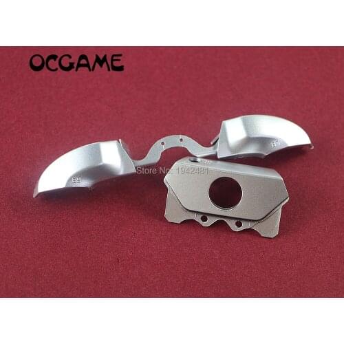 OCGAME 2sets/lot silver LB RB button Bumpers parts & Middle Piece Kit Made in China For Xbox One Elite Controller