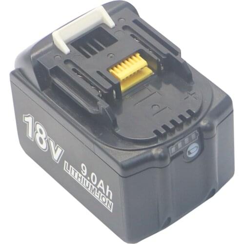 18V 6000mAH 9000mAH li-ion battery for makita BL1860 BL1840 BL1830 15 cells Three layers high capacity LED Indicator Cordless Dr