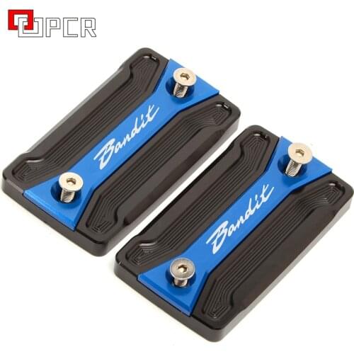 With LOGO Bandit Motorcycle Front Brake Fluid Reservoir Cap For Suzuki BANDIT 400 1991-1993 BANDIT 1200 1250 1250S 1250F