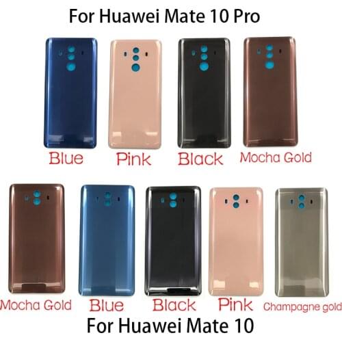 Battery Back Cover Glass Rear Door Replacement Housing Sticker Adhesive For Huawei Mate 10 Pro