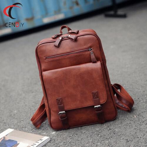 Fashion Women Backpack Waterproof PU Leather Travel Bag Woman Large Capacity Teenager Female Mochila Laptop Backpacks Men