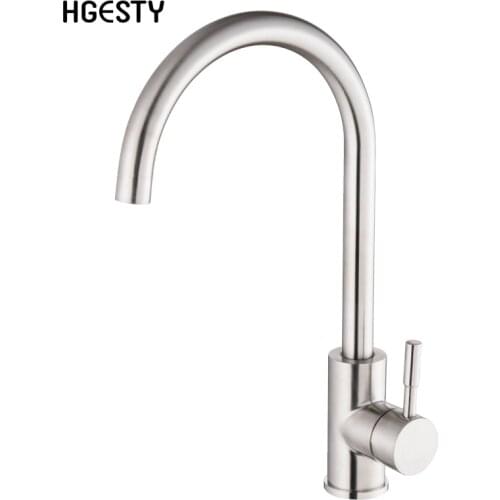 6 Types Kitchen Faucet Stainless Steel Single Handle Basin Sink Tap Cold Water Faucet Bathroom Basin Faucet Deck Mounted Tool