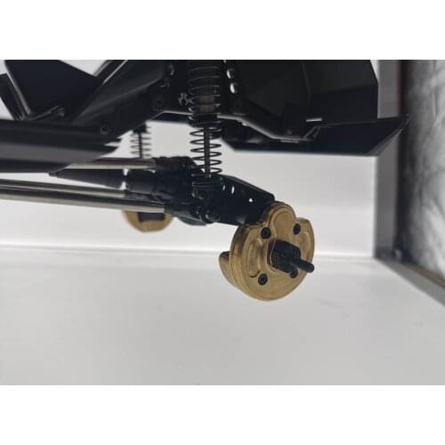 Heavy Duty Brass Counterweight Portal Front Rear Steering Knuckle for 1/10 Axial SCX10 III Capra 1.9 UTB RC Car Accessories