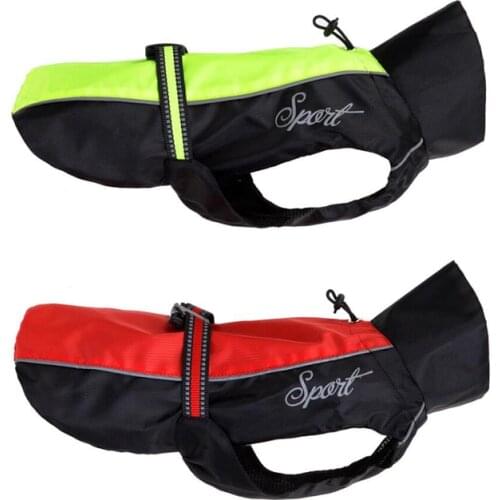 S-9XL Lightweight Dog Raincoat Reflective Adjustable Chest Clip Waterproof Dog Rain Jacket for Small Medium Large Dogs Pitbull