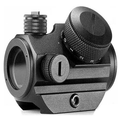 Tactical 1x20 HD Optics Red Dot Sight Holographic Rifle Sight Scope 20mm Rail AR15 Hunting Accessories