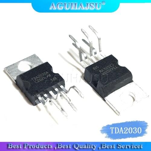 10pcs TDA2030 TO220-5 TDA2030A TO-220 linear audio amplifier short-circuit and thermal protection IC