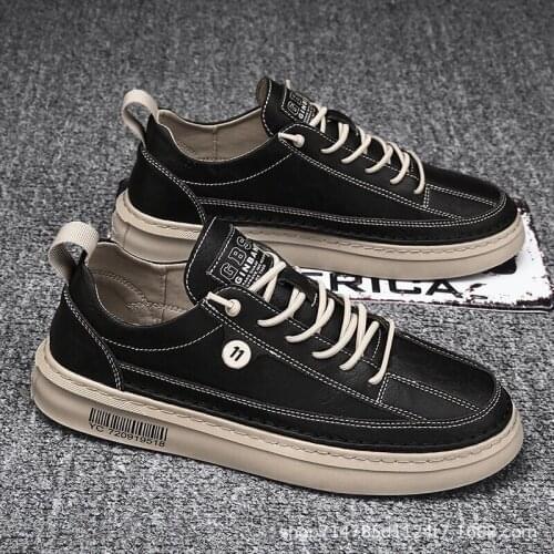 2021 spring new Korean fashion versatile small white shoes comfortable sports and leisure shoes board shoes mens shoes