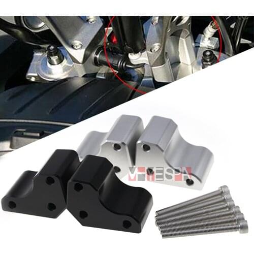 Motorcycle Handlebar Risers Height up Adapters Aluminum Mounts Extension Kit For Kawasaki GTR1400 concours 1400 2008-2019 Parts