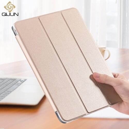 QIJUN For Samsung Galaxy Tab S6 10.5 inch T860 T865 SM-T860 Case Cover Smart PU Leather Stand Fundas With Auto Sleep/Wake Up