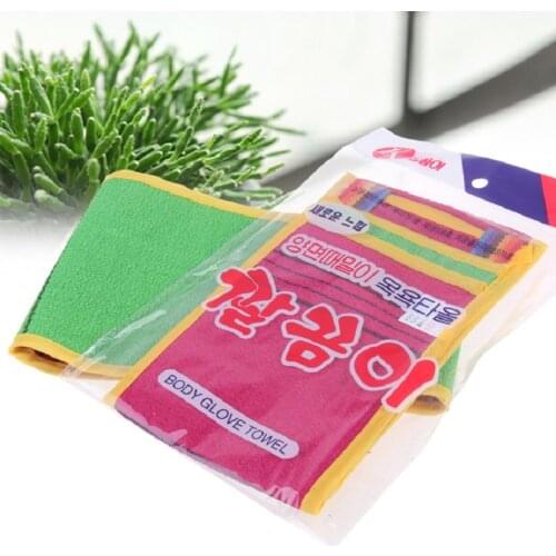 Korean Style Long Bath Rubbing Bath Brush/Towels Bathing Accessories Bathroom Products High Quality Bath Back Brush