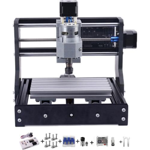 PCB Milling Machine 1610Pro with offline controller GRBL 1.1 for Wood Engraving ,CNC Router