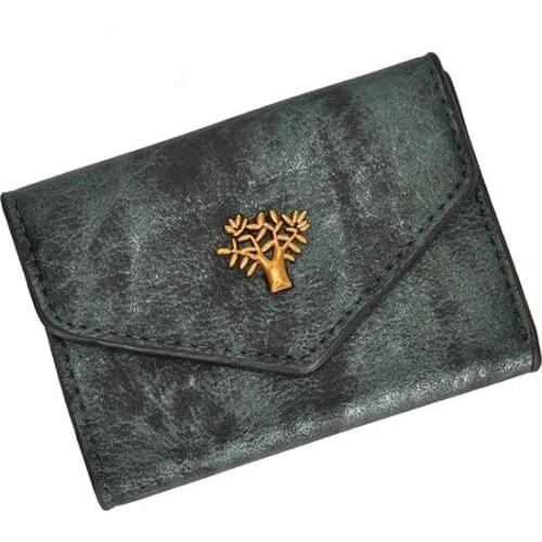 NEW Fashion Womens Wallet Female Short Wallets Hollow Leave Pouch Handbag for Women Coin Leather Purses Card Holder Carteira