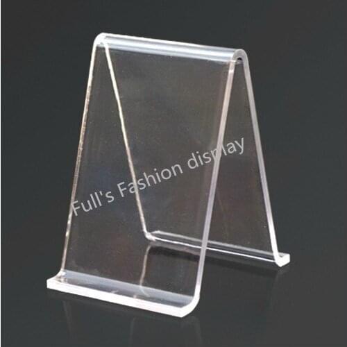 Wholesale Clear Acrylic shoes display stand shoes trees free shipping 100pcs