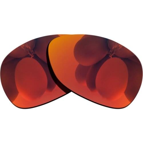 Polarized Sunglasses Replacement Lenses for-Crosshair 2012 Frame - Fire Red