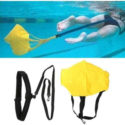 Cross-border special equipment for traction swimming resistance belt water bag towing rope belt training auxiliary device