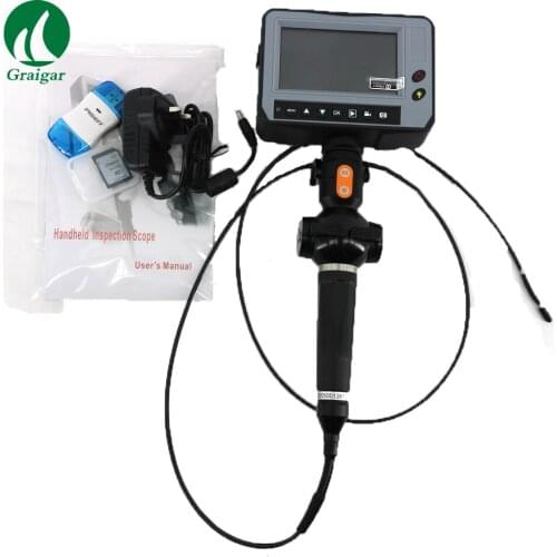 DR4540F Professional Portable Waterproof 4.3'' LCD Industry Video Borescope 4-Way OD 4.0mm Snake Inspection Camera Endoscope