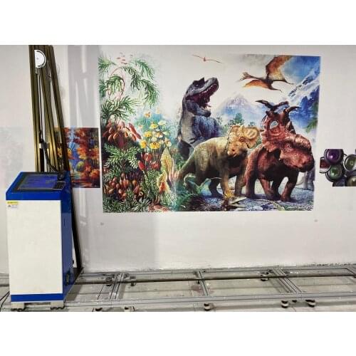 Vertical Inkjet Wall Printer/UV vertical wall painting Machine/direct to wall inkjet printer for Decorative Wall Panel