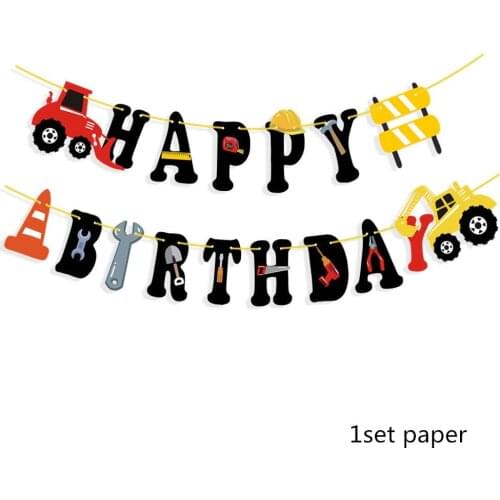 LQDIANTANG Cartoon Air Balloon Cars Fire Truck Balloon Confetti Baloons Children Birthday Party Decorations Kids Baby Shower Boy