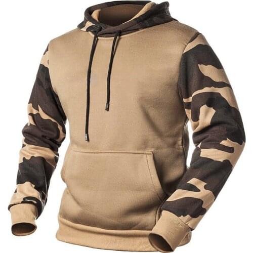 Ymwmhu Camouflage Hoodies for Men Casual Loose Autumn Hooded Sweatshirt Winter Hoodie Male Basic Hoodie Streetwear Man Clothing