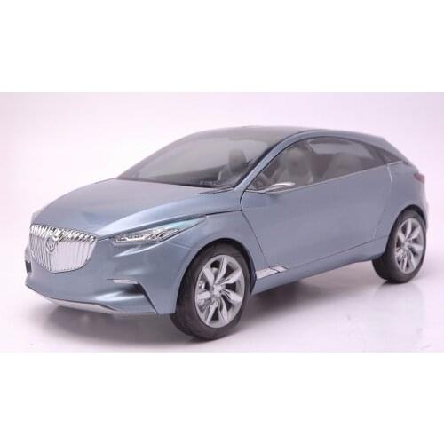 1:18 Diecast Model for GM Buick Envision Blue Concept MPV Alloy Toy Car Miniature Collection Gift