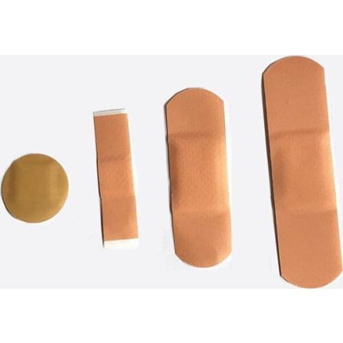 100pcs Various Size Breathable Waterproof Kids Adhesive Bandage Wound Plaster Emergency First Aid Kits Skin Friendly