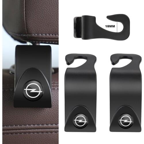 2Pcs Clips Car Seat Hook Auto Fastener Accessries For Opel Astra H G J Corsa Insignia Zafira Vectra OPC Mokka