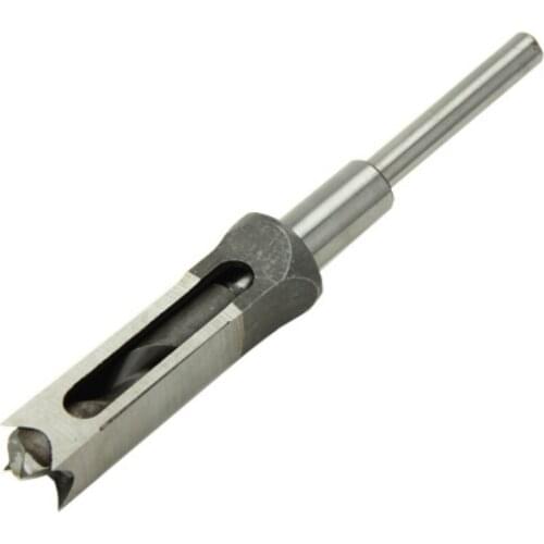 6-30mm 1Pcs Square Opening Hole Drill Bits Square Eyed Auger With Drill Core Mortising Chisel Woodworking DIY Tools