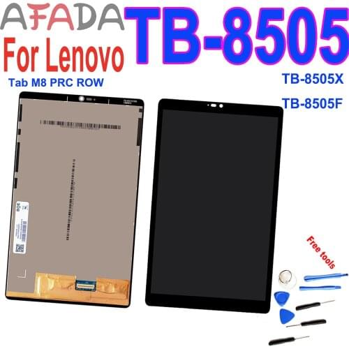 8" LCD Display For Lenovo Tab M8 PRC ROW TB-8505X TB-8505F TB-8505 LCD Touch Screen Digitizer Assembly Replacement for Tb-8505