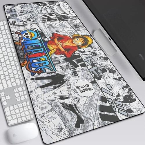 One Piece Gaming Mouse Pad Large Cartoon Anime Computer Small Size Mouse Pad Anti-slip Art Carpet Office Decoration MousePads