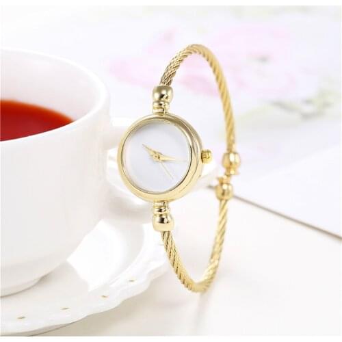 1PC Luxury Vintage Fashion Silver Women Dress Watches Casual Quartz Stainless Steel Band Bracelet Watch Analog Wrist Watches