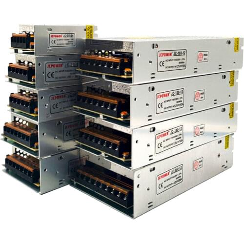 DC12V 1/2/3/5/8.5/10/15/16.5/20/25/30A Led Switch Power Supply Transformer Constant Current Led Power Driver Adapter
