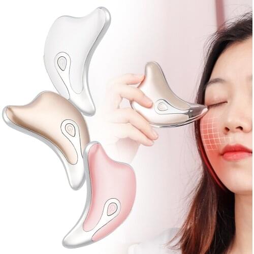 Electric Scraping Board Face Neck Body Massager Microcurrent Face Massage Device Wrinkle Removal Body Slimming Skin Care Tool