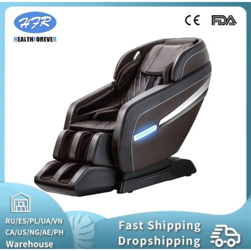 Jade Massage Balls 3D Moving Kneading Luxury Intelligent Full Body Massage Chair