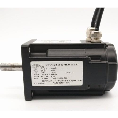 USED Original AC Servo Motor AKM21G-BNMN2-00 100% Tested