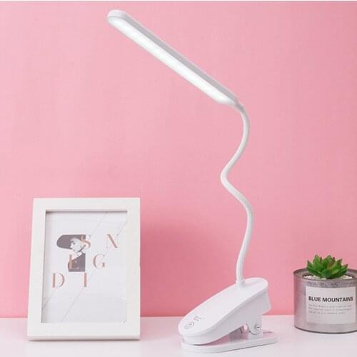 LED Table Lamp Eye Protection Reading Book Light Student Learning LED Small Desk Dormitory Book Light Bedroom Bedside Lamp