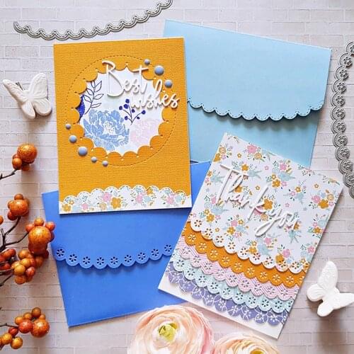 Metal Cutting Dies Cut Die DIY Crafts Paper Cards Lace trim Metal New Dies 3D Stencils Scrapbooking Embossing