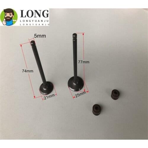 Motorcycle CylinderGas gate valve inlet valve exhaust valve Head for Honda LEAD 110 NHX110 SCR110 GFM110 SCR 110cc 2008-2015