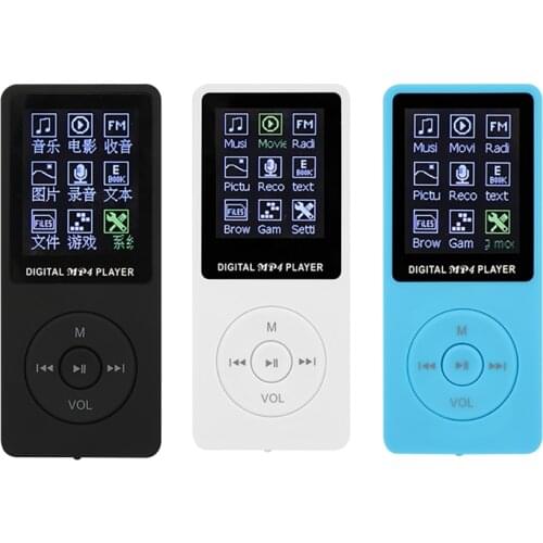 MP4 Player MP3 Digital 32GB Led Video 1.8" LCD MP3 MP4 Music Video Media Player FM Radio Music Home Photo Sport Tool