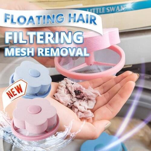 Newest Hair Removal Catcher Filter Mesh Pouch Cleaning Balls Bag Dirty Fiber Collector Washing Machine Filters Laundry Ball Disc