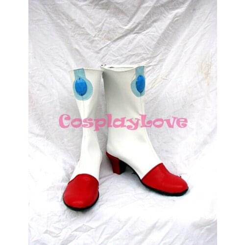 Custom-made Macross Mylene Cosplay Shoes Boots Hand Made For Halloween Christmas Festival