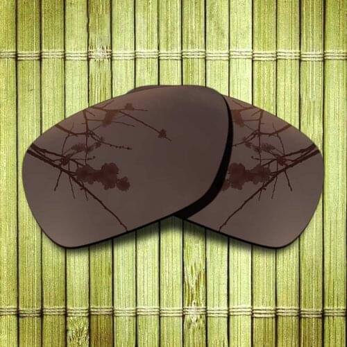 Polarized Replacement Lense For-Oakley Inmate Sunglasses Frame True Color Mirrored Coating - Brown Options