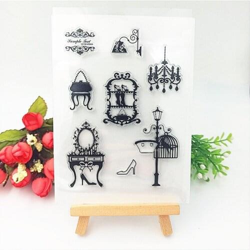 11*16cm dresser Transparent Clear Stamps / Silicone Seals Roller Stamp for DIY scrapbooking photo album/Card Making
