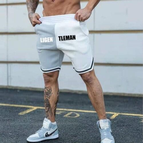 New Mens Hip-hop Fashion Shorts Spring And Summer Version Leisure Simple Temperament Hip Hop Fitness Basketball Rareness Sports