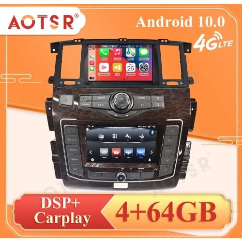PX6 10.0For Nissan Patrol y62 2010-2020 Android Stereo Radio with Screen Tesla Radio Player Car GPS Navigation Head Unit CARPLAY