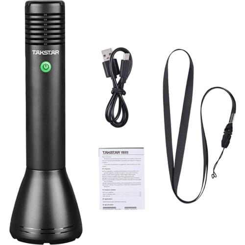 TAKSTAR DA5 Mini Handheld Amplifier 5W Amp Microphone/ Power Amplifer/ Speaker 3-in-1 Built-in Rechargeable Lithium Battery