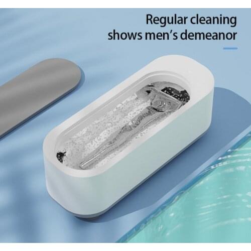 Ultrasonic Cleaner Portable Ultrasonic Washer Jewelry Glasses Watch Deep Decontamination Household Cleaning Machine