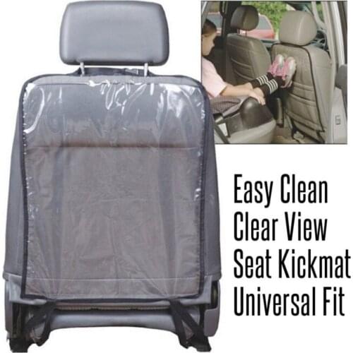 PVC Car Seat Back Protector Cover Anti Kick Mat For Kia Rio 3 Ceed Sportage 2017 Cerato Sorento Mazda CX-5 6 Mini Cooper R56 F56